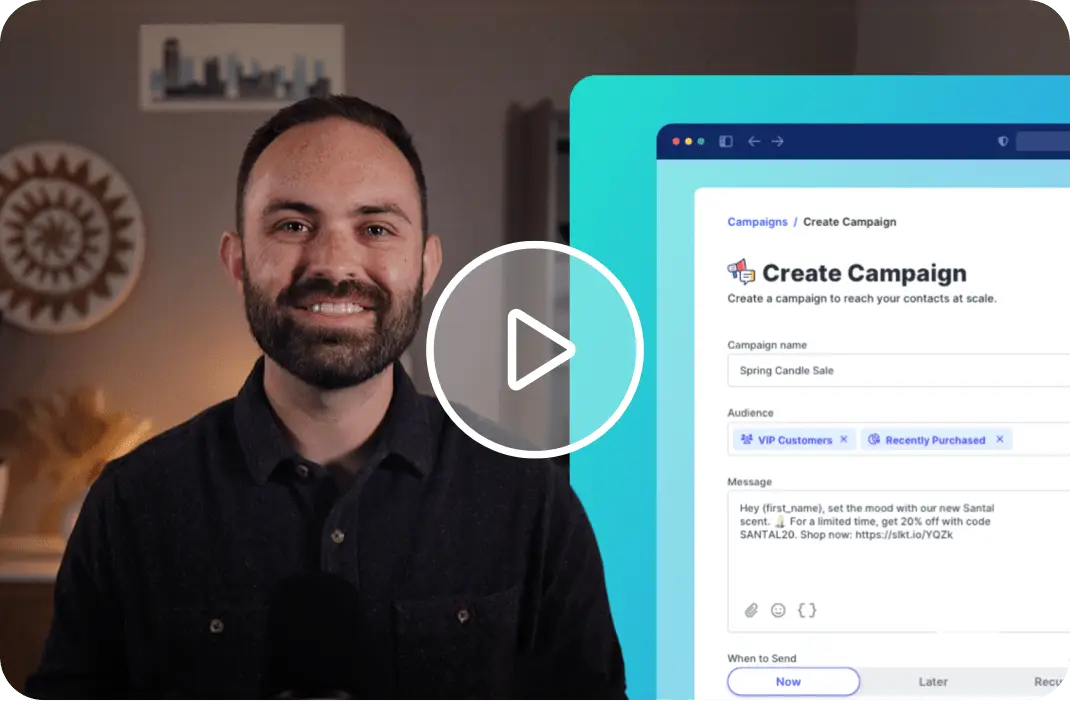 Connect and Convert with SlickText